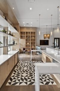 interior living spaces at Club West at Pearl River